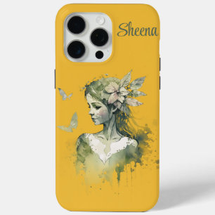 Coque iPhone 15 Pro Max Thème de rue "Precious Little Fairy" Personnalisab