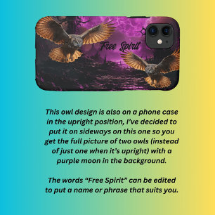 Case-Mate iPhone Case Thème Deux chouettes
