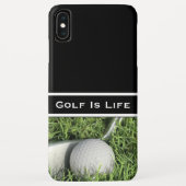 Coques Case-Mate iPhone Thème du golf des hommes (Dos)