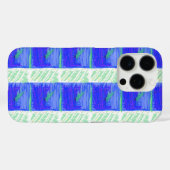 Coques Case-Mate iPhone Thème Nautique Bleu (Verso (horizontal))