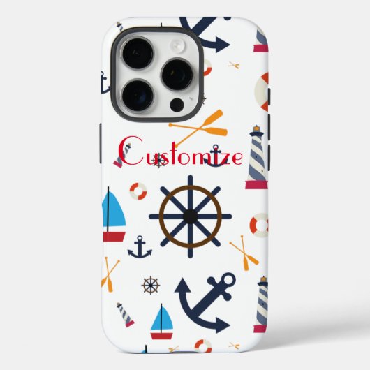 Coques Case-Mate iPhone Thème nautique Thunder_Cove (Verso)
