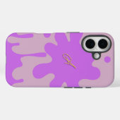Coques Case-Mate iPhone Thème Pink and Purple Splash (Verso (horizontal))