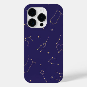 Coque Pour iPhone 14 Pro Thème Solareclipse étoile d'or céleste
