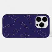 Coques Case-Mate iPhone Thème Solareclipse étoile d'or céleste (Verso (horizontal))