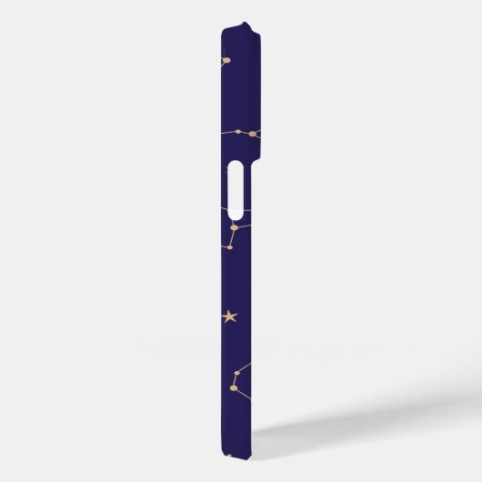 Coques Case-Mate iPhone Thème Solareclipse étoile d'or céleste (Verso / Droite)