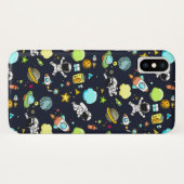 Coques Case-Mate iPhone Thème spatial cool - Astronauts & Rocket Ships (Dos (Horizontal))