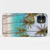 Coques Case-Mate iPhone Thème tropical de plage (Dos (Horizontal))