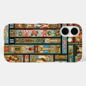 Coques Case-Mate iPhone Thèmes Renaissance Textiles et tissus (Verso (horizontal))