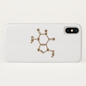 Coques Case-Mate iPhone Théobromine au chocolat Formule chimique moléculai (Dos (Horizontal))