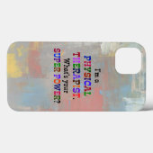 Coques Case-Mate iPhone Thérapeute physique (Verso (horizontal))