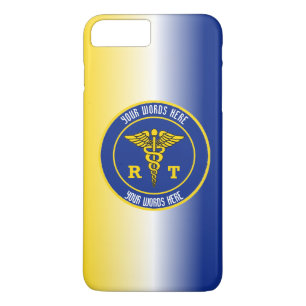 Coque iPhone 8 Plus/7 Plus Thérapeute respiratoire Caduceus sur mesure
