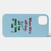 Coques Case-Mate iPhone Thérapie musicale (Verso (horizontal))