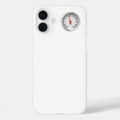 Coques Case-Mate iPhone Thermomètre Celsius rond (Verso)