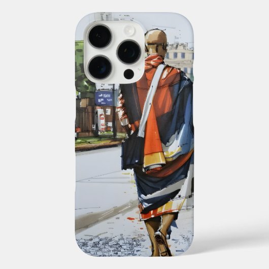 Coques Case-Mate iPhone Thich Minh Tue | Peaceful Monk – Walking  (Verso)