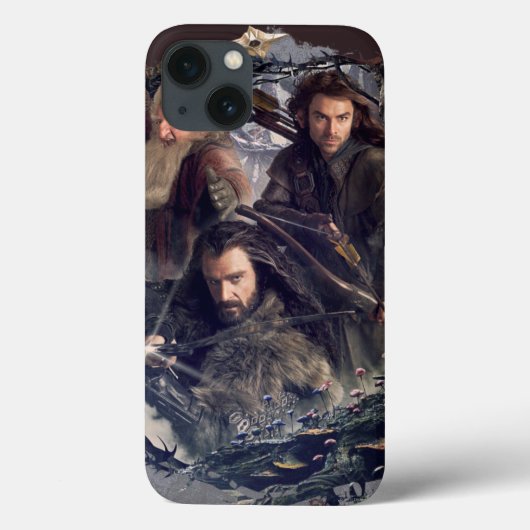 Coques Case-Mate iPhone Thorin, Kili et Balin Graphic (Verso)