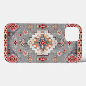 Coques Case-Mate iPhone Threads intemporels : Patrimoine Boho Geometry mar (Verso (horizontal))
