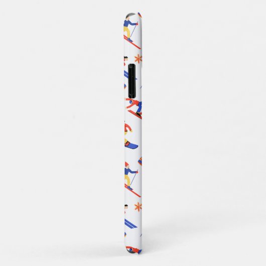 Coques Case-Mate iPhone Thredbo Australie Ski Snowboard Motif (Dos/Droite)