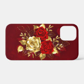 Coques Case-Mate iPhone Three Jewelry Roses (Verso (horizontal))