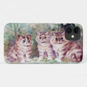 Coques Case-Mate iPhone Three Kittens (Dos (Horizontal))