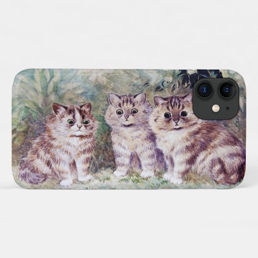 Coques Case-Mate iPhone Three Kittens (Dos (Horizontal))