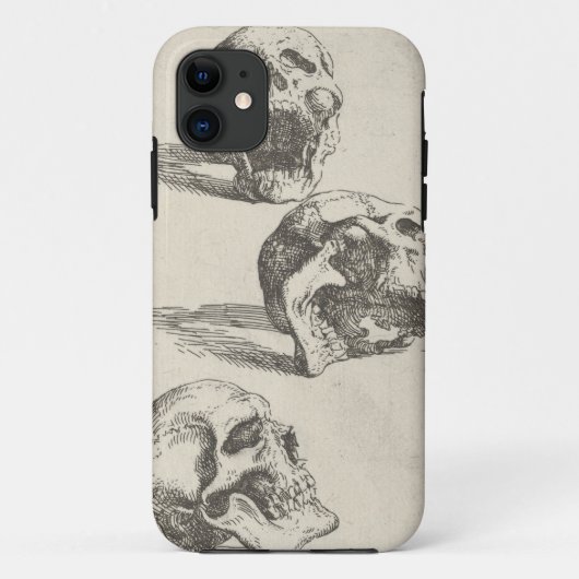 Coques Case-Mate iPhone Three Skulls (Dos)