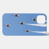Coques Case-Mate iPhone Thunderbirds F-16 pilotant la formation de (Verso (horizontal))