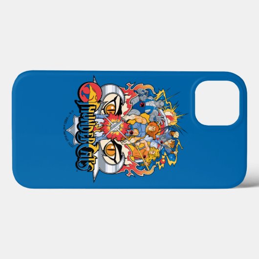 Coques Case-Mate iPhone ThunderCats | Firey Group Graphic (Verso (horizontal))