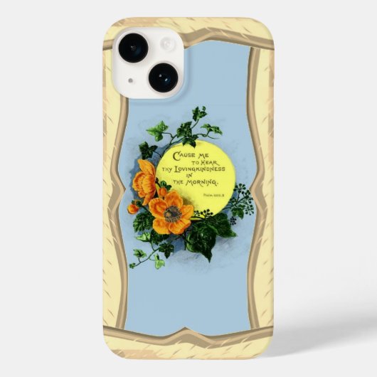 Coques Case-Mate iPhone Thy Loving Kindness In The Morning (Verso)