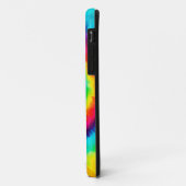 Coques Case-Mate iPhone Tie Dye Arc-en-Ciel Rétro (Dos/Gauche)