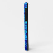 COQUES Case-Mate iPhone TIE DYE BLEU (Dos/Gauche)