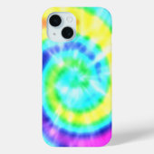 Coques Case-Mate iPhone Tie-Dye Hippie Arc-en-Ciel (Verso)