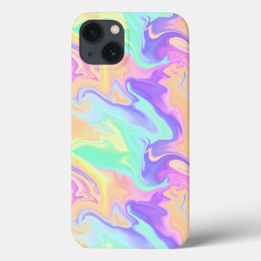 Coques Case-Mate iPhone Tie Dye Swirl Pastel Super (Verso)