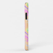 Coques Case-Mate iPhone Tie Dye Swirl Pastel Super (Dos/Droite)