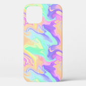 Coques Case-Mate iPhone Tie Dye Swirl Pastel Super (Verso)