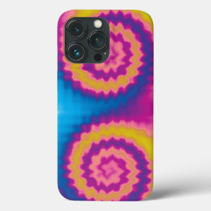 Case-Mate iPhone Case Tie teinture super rétro tourbillon coloré motif