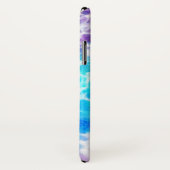 Coques Case-Mate iPhone Tiedye Hippie Wavy Rainbow Effet personnalisé (Dos/Droite)