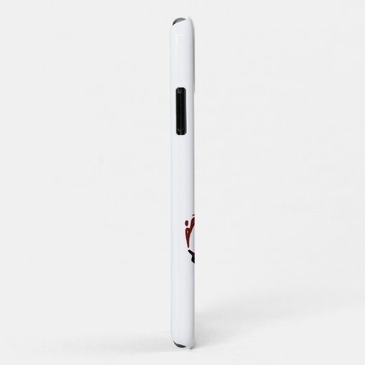 Coques Case-Mate iPhone Tige barbecue sur mon blanc (Dos/Droite)