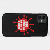 Coques Case-Mate iPhone Tige BBQ Sur Ma T Chemise Blanche Drôle Dit Sarcas (Dos (Horizontal))