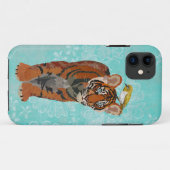 COQUES Case-Mate iPhone TIGER ET OISEAU D'OR (Dos (Horizontal))