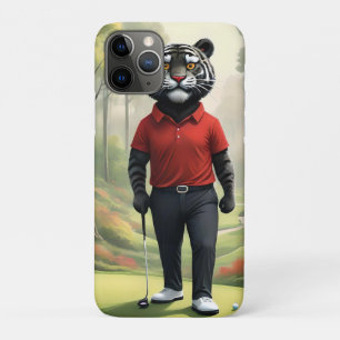 Case-Mate iPhone Case Tiger Jouant Au Golf Dans Les Bois,