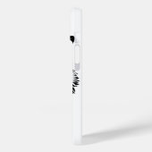 Coques Case-Mate iPhone Tiger noir blanc (Verso / Gauche)