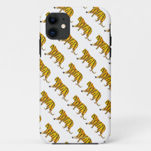 Etui iPhone Case-Mate Tiger noir et orange