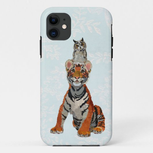 COQUES Case-Mate iPhone TIGER & OWL (Dos)