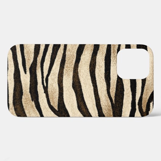 Coques Case-Mate iPhone Tiger Peau Texture sans joint (Verso (horizontal))