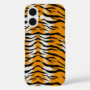 Coques iPhone 16 Tiger Skin Poster de animal Design Motif