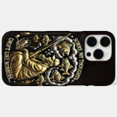 Coques Case-Mate iPhone Tiges de Nuages et Rêves de Pêche (Verso (horizontal))