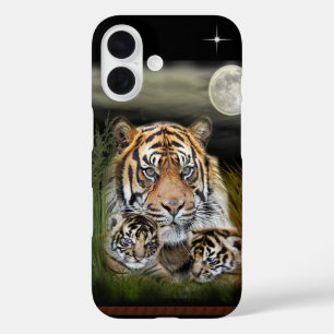 Coques iPhone 16 Tigre
