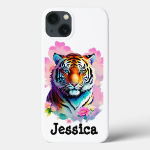 Case-Mate iPhone Case Tigre à fleurs