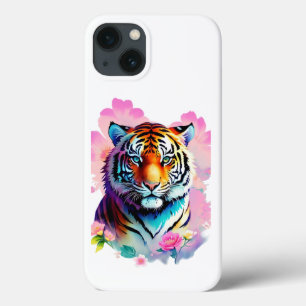 Case-Mate iPhone Case Tigre à fleurs