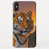 Coques Case-Mate iPhone Tigre au coucher du soleil (Dos)